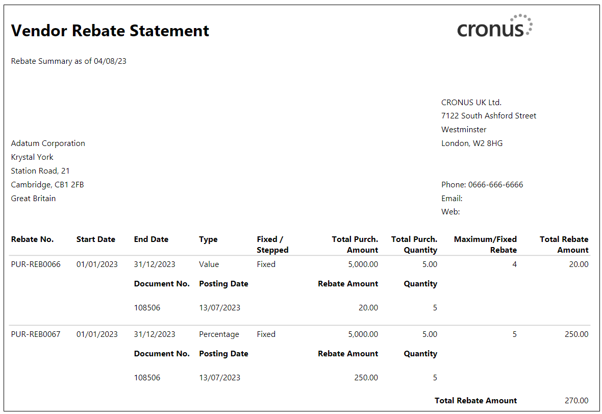 release of claims and assignment of refunds rebates and credits